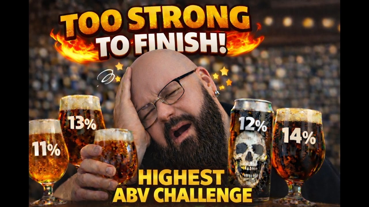 I tried the strongest Brews at my local breweries (11.6%)... Did not end well