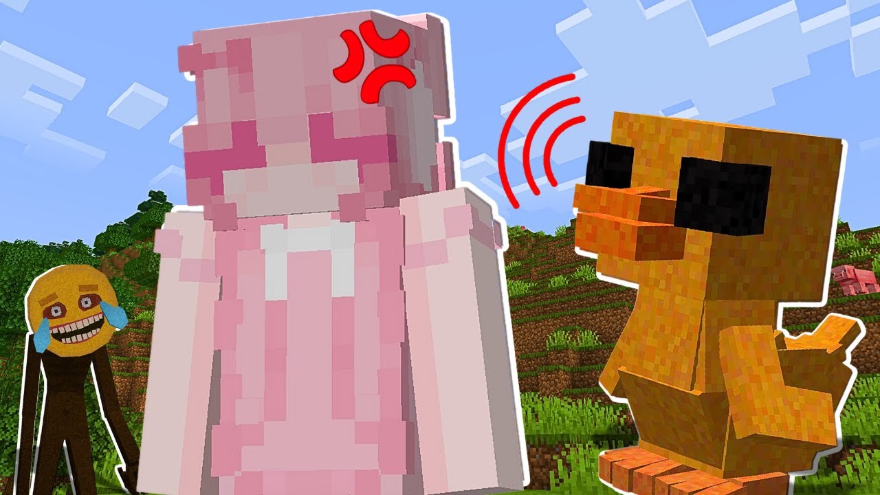 UM PATINHO IRRITANTE ME PERSEGUE NO MINECRAFT