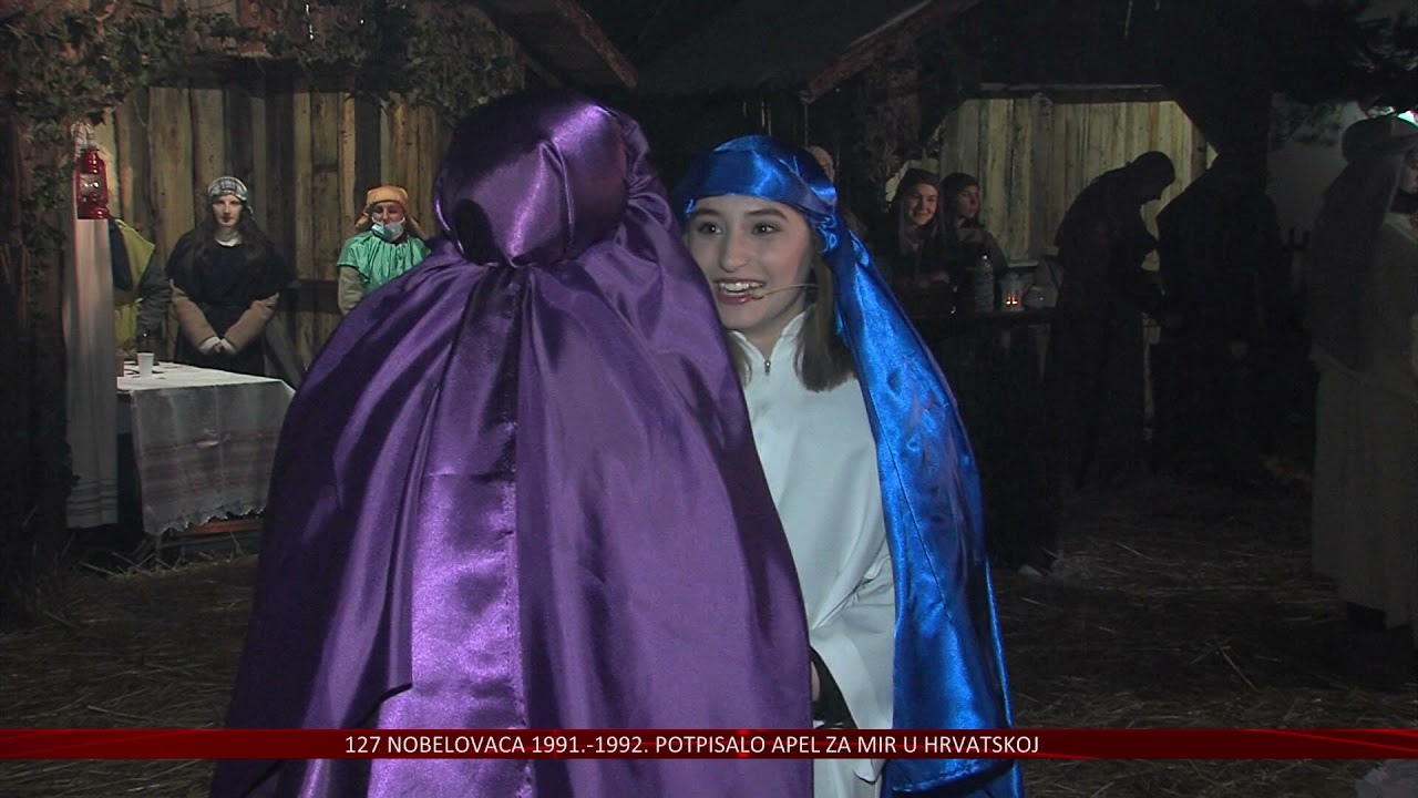 Tradicija se nastavlja: žive božićne jaslice uprizorene u Valpovu