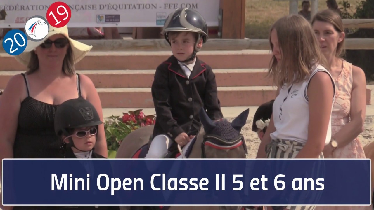 Remise de Prix GOF 2019 - Mini Open Classe II cavaliers 5 et 6 ans