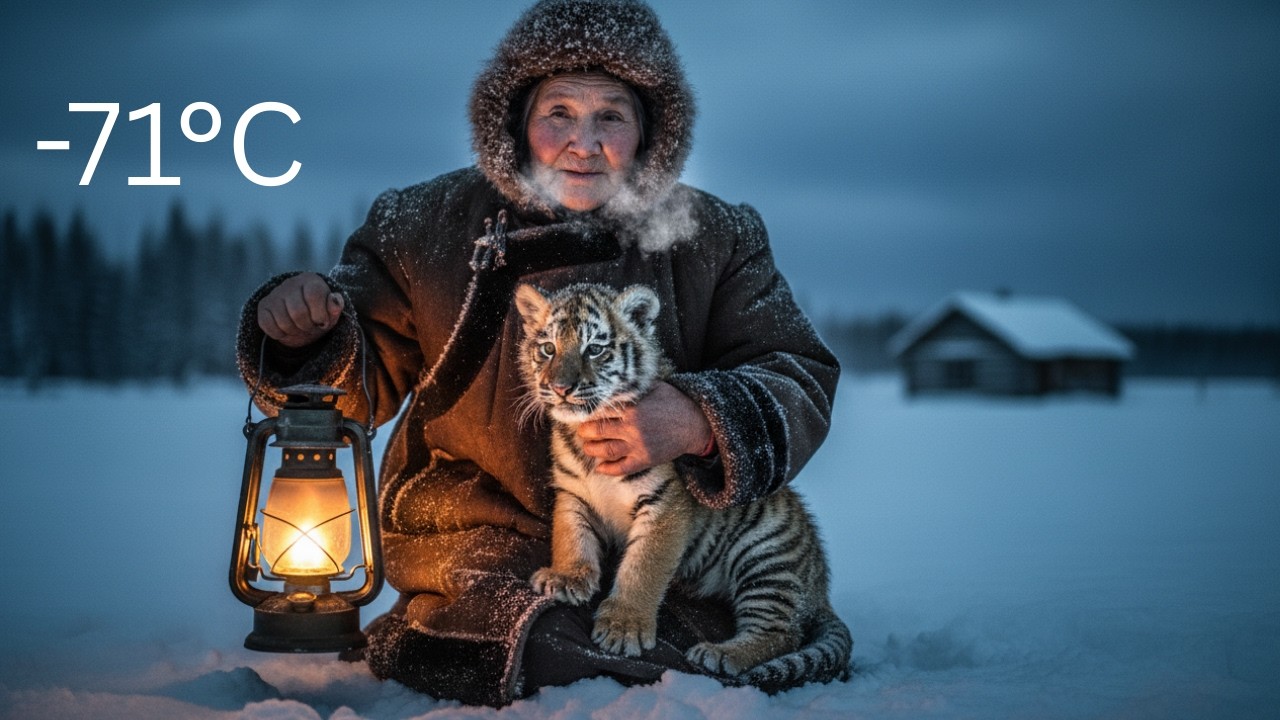 She Saved a Dying Tiger Cub at –71°C, Then It Retu