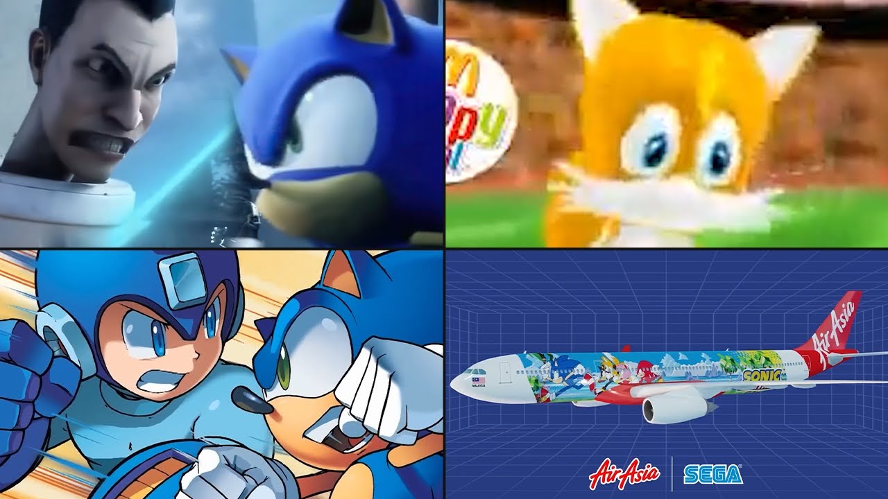 Evolution of Sonic's Random Collabs (1993-2025)