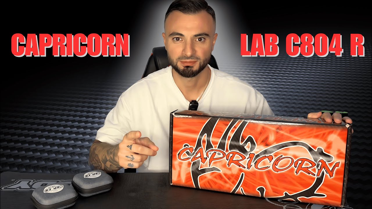 Capricorn Lab C804-R: L' Auto RC 1/8 Pista da Competizione - Unboxing