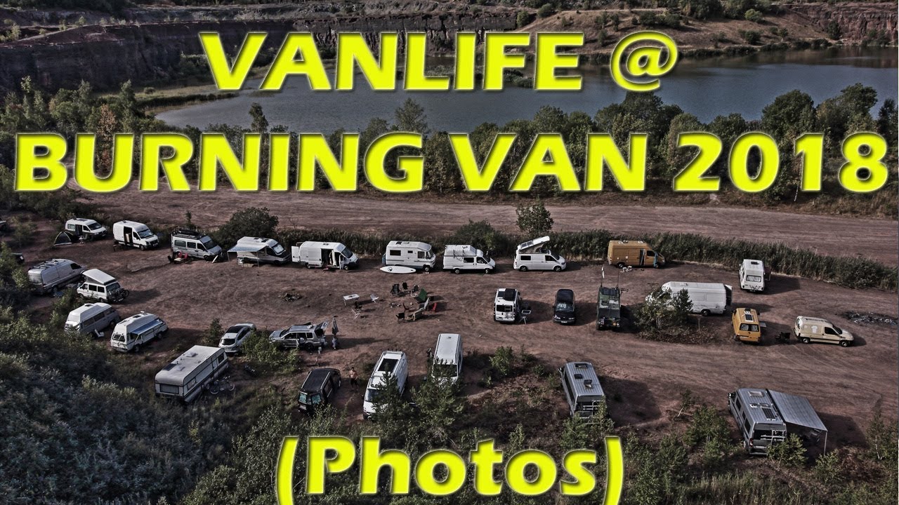 Burning van 2018, vanlife photos