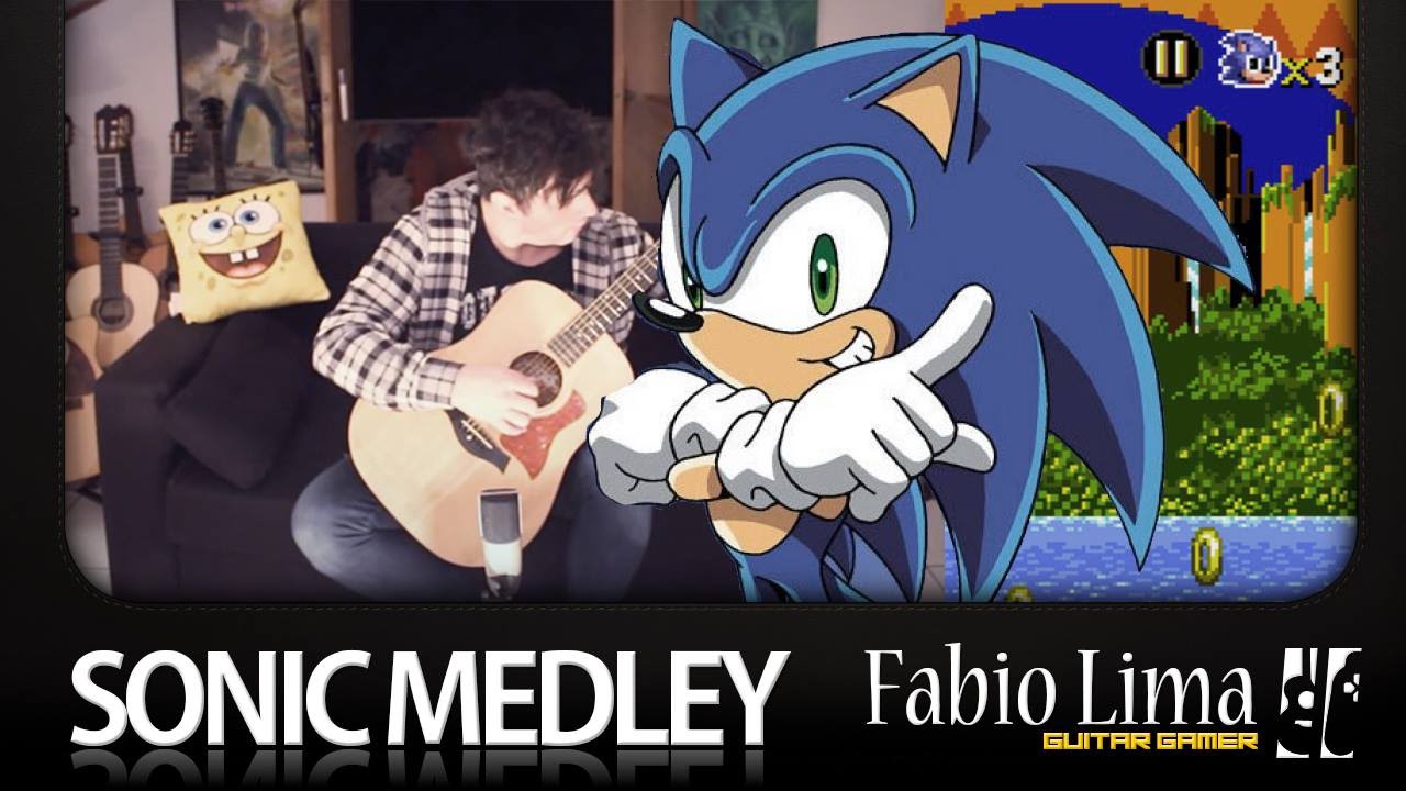 Sonic the Hedgehog Medley - Fabio Lima (GuitarGamer)