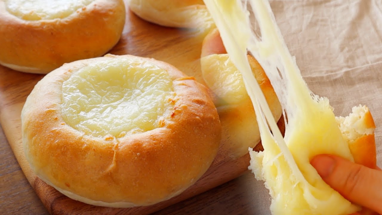 Mozzarella Cheese Buns Recipe ⎮ Fluffy and Chewy