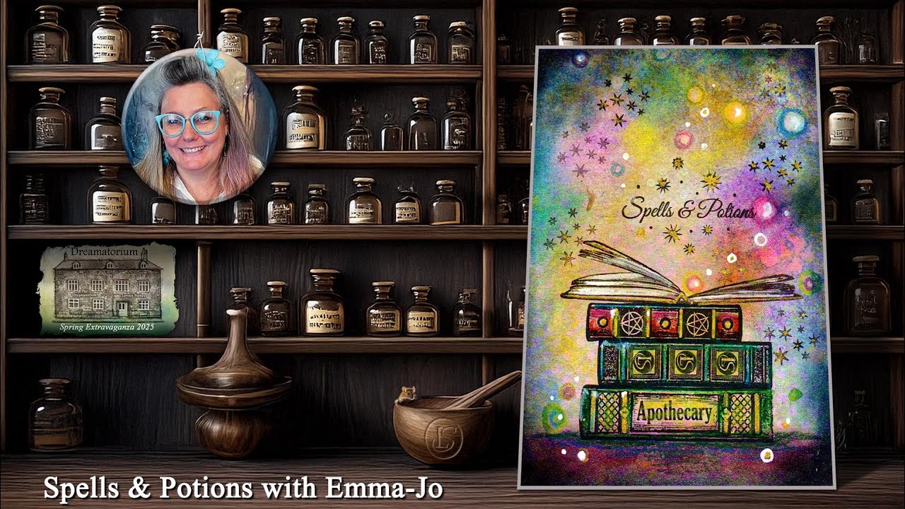 Book of Spells and Potions with Emma-Jo - A Lavinia Stamps Tutorial