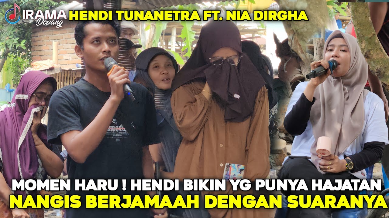 MOMEN HARU SAAT HENDI DI SURUH MAK-MAK NANYI BIKIN MEWEK | NIA DIRGHA FT. HENDI | IRAMA DOPANG