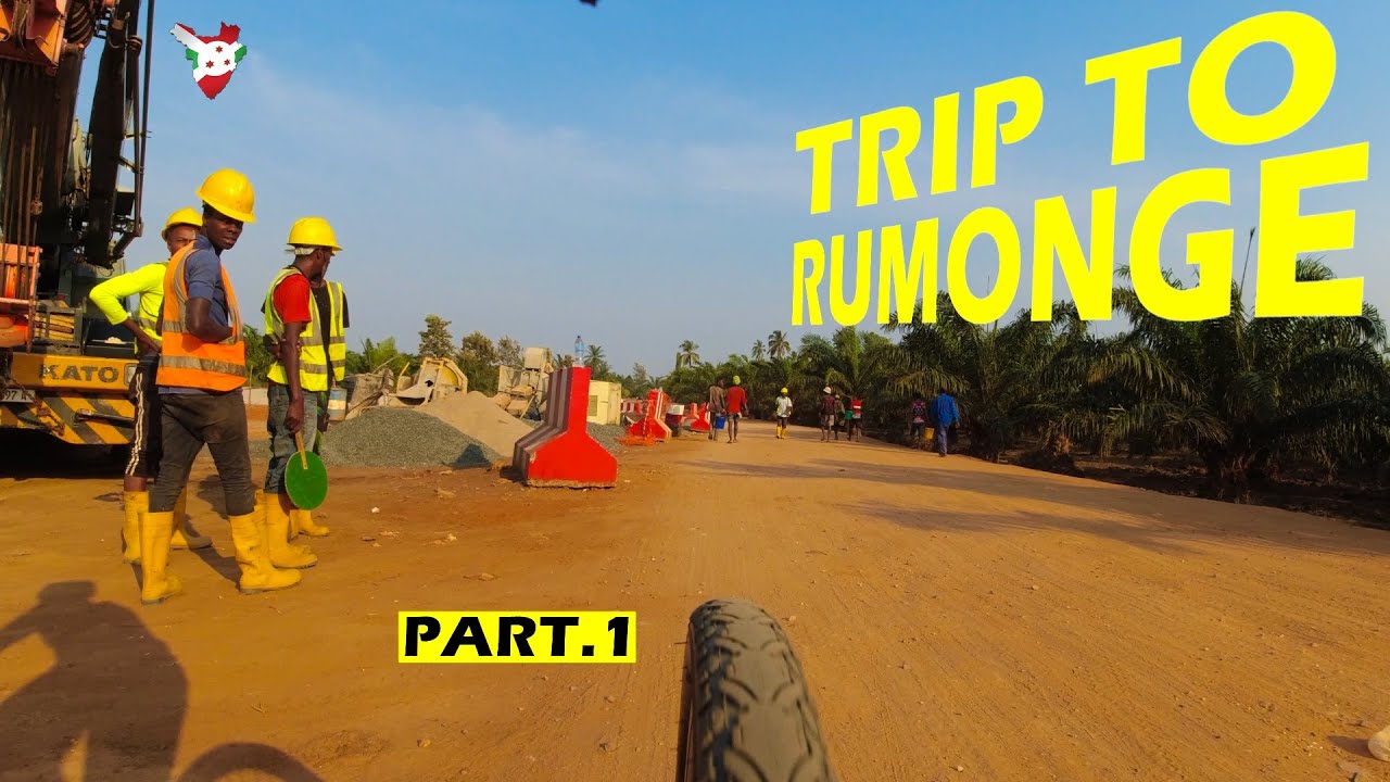 BUJUMBURA TO RUMONGE TRIP | CYCLING IN BURUNDI