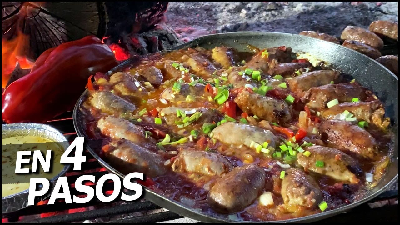 Como hacer CHORIZOS a la POMAROLA ✅