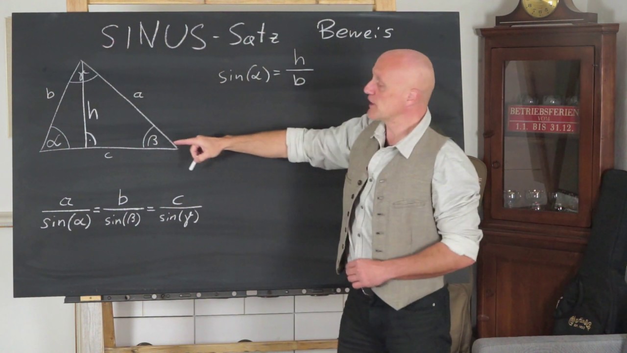 MATHESPASS - Sinussatz Beweis, Herleitung