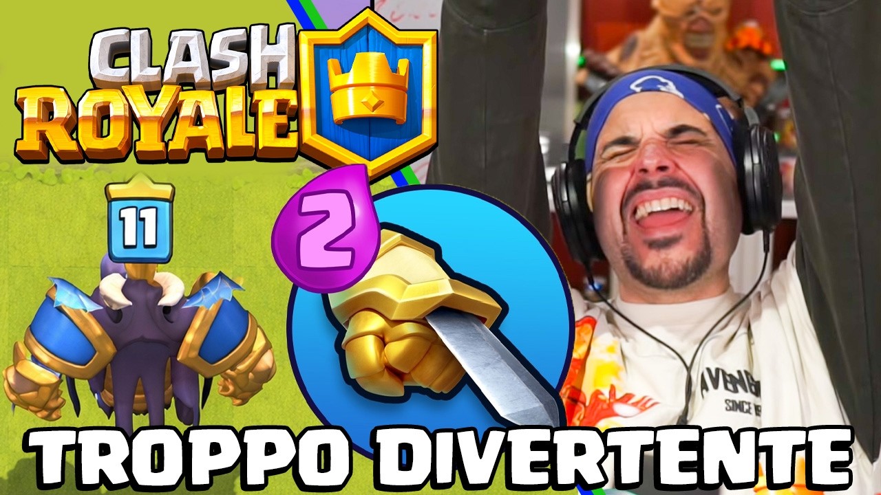 Il Mega Sgherro eroico è veramente DIVERTENTE - CLASH ROYALE