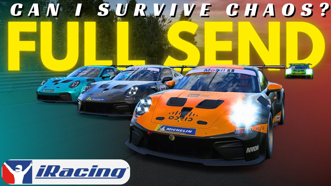 Porsche Cup VR — это БЕЗУМИЕ... iRacing Nurburgring Combined