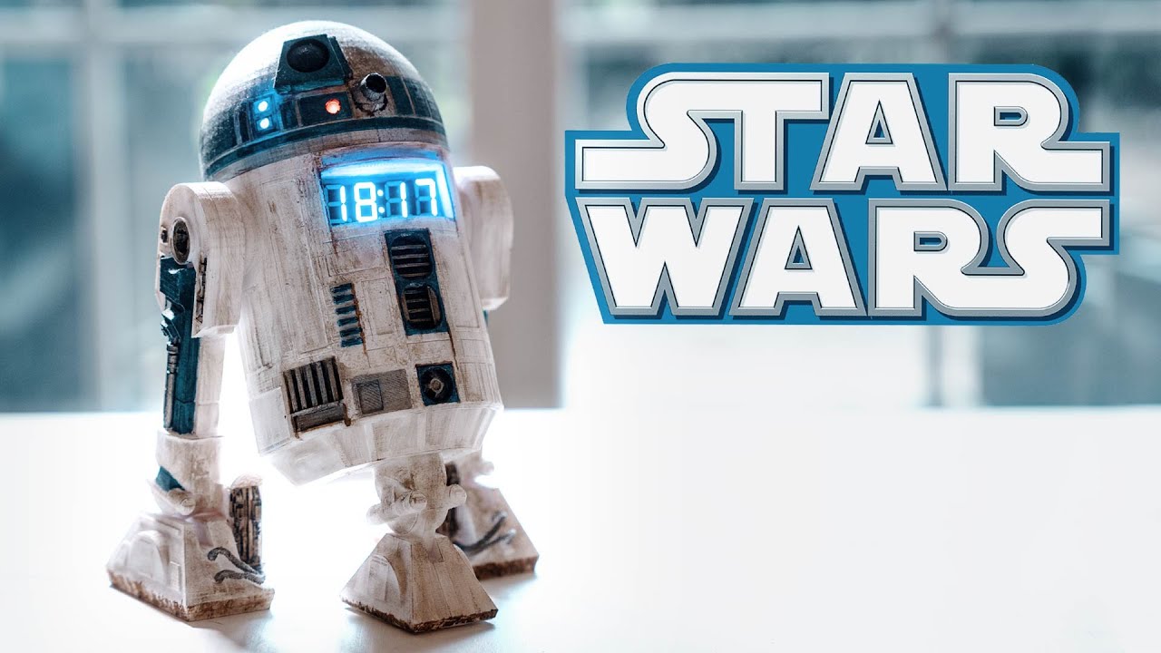 R2D2 clock&timer - TUTO [ENG SUB]
