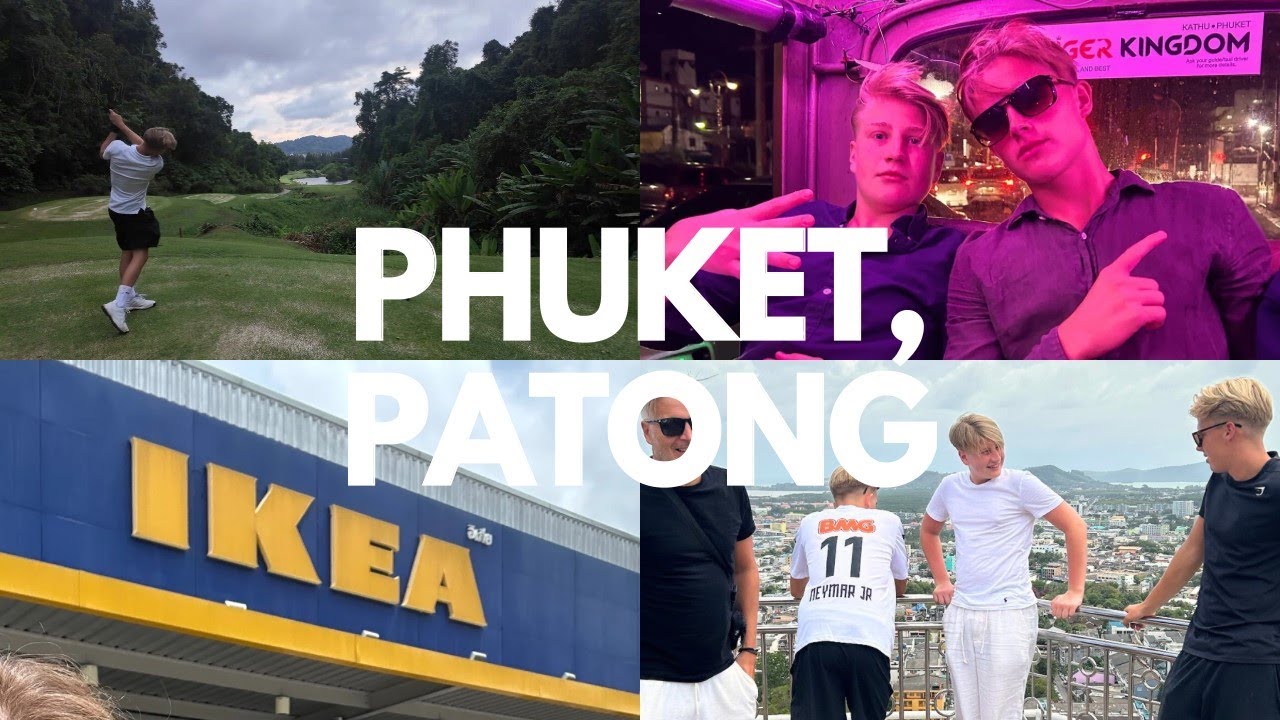 PHUKET PATONG | GOLF, PATONG BEACH, TRÄNING MED PT, IKEA, BEACHVOLLEY MM.