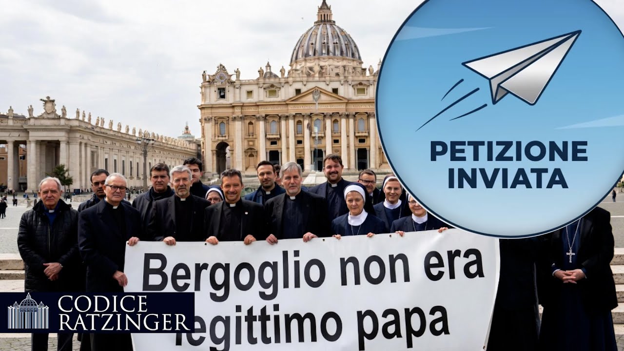 11 PRETI e 5 SUORE dichiarano formalmente a Leone XIV che BERGOGLIO NON ERA IL PAPA LEGITTIMO
