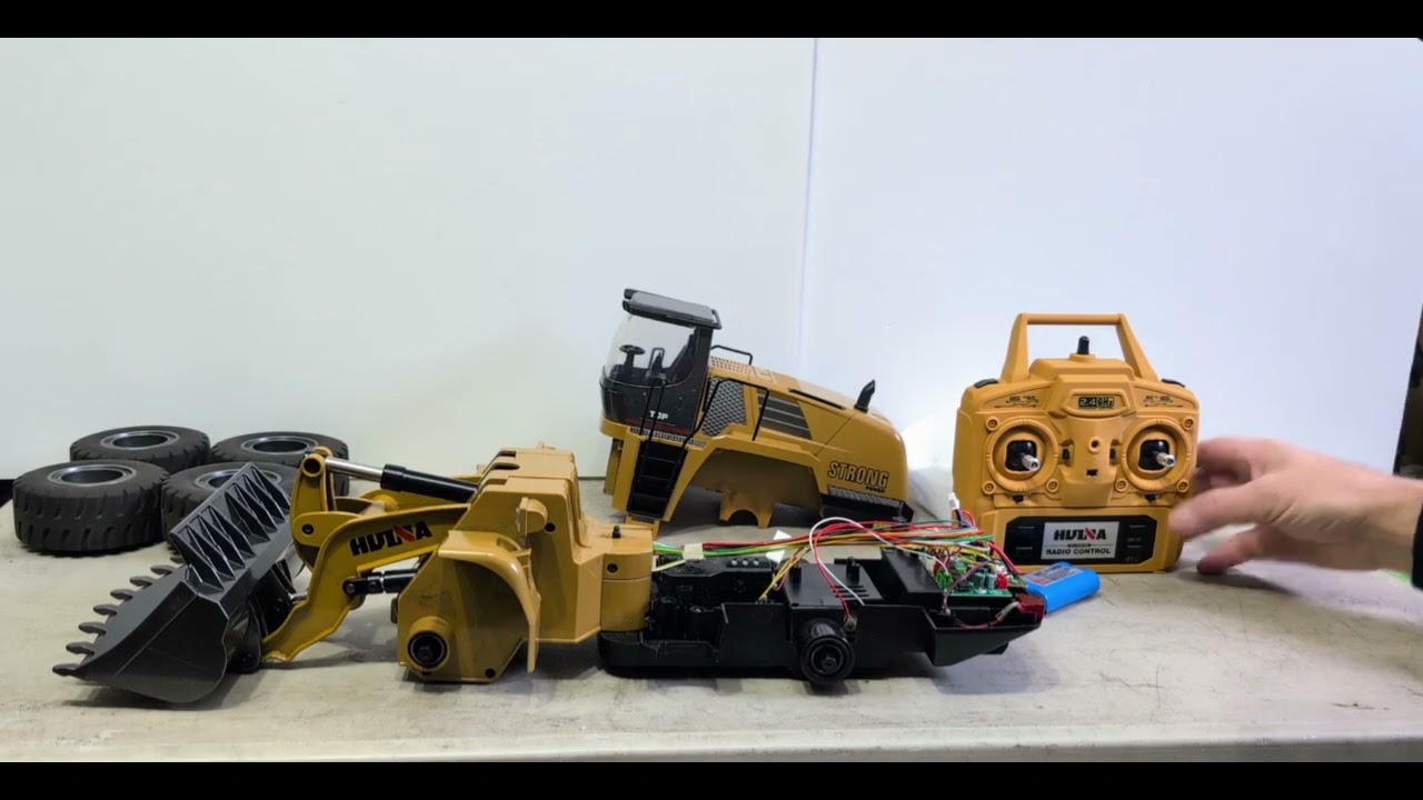 Huina 583 troubleshooting drive motor