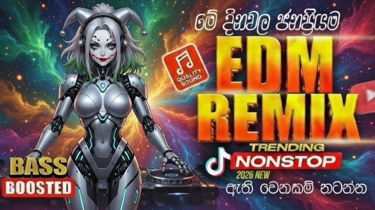 සුපිරිම Nonstop EDM Remix සිංදු ටිකක් | EDM Remix Nonstop 2026