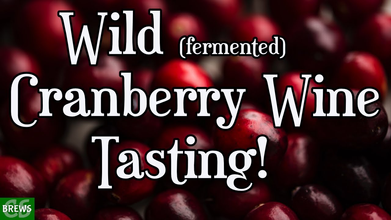 How Does Wild Fermented Cranberry Wine Taste?