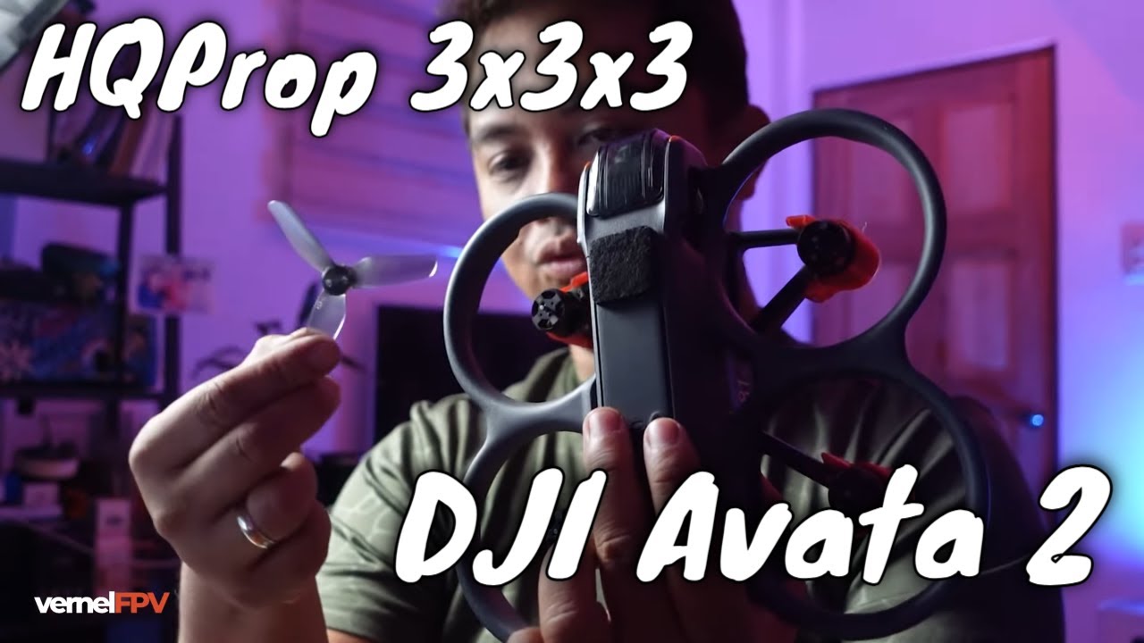 DJI Avata 2 с HQProp 3x3x3 // Летные испытания