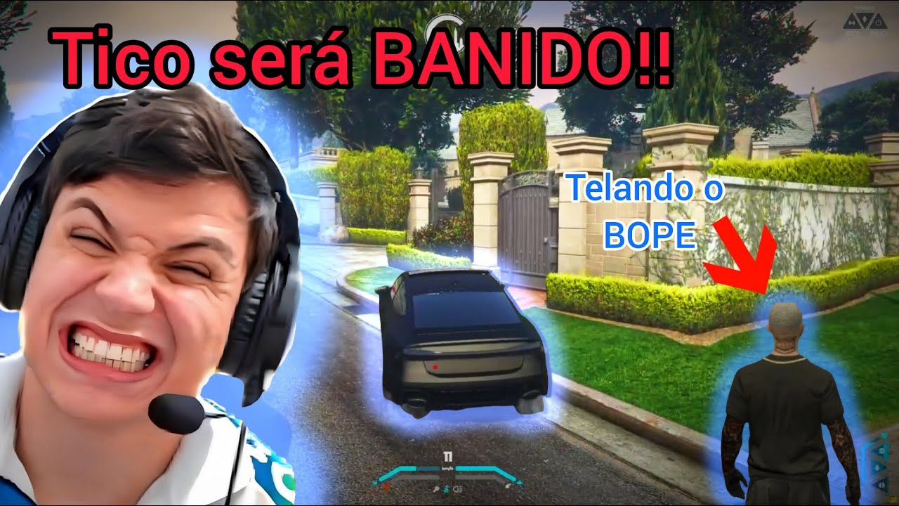 😱FICOU FEIO!! Paulo dar&aacute; BAN no TICO por metagaming!!!