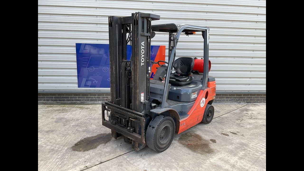 2022 Toyota Tonero 02-8FGF25 Gas Powered 2.5 Ton Forklift (4563/1)
