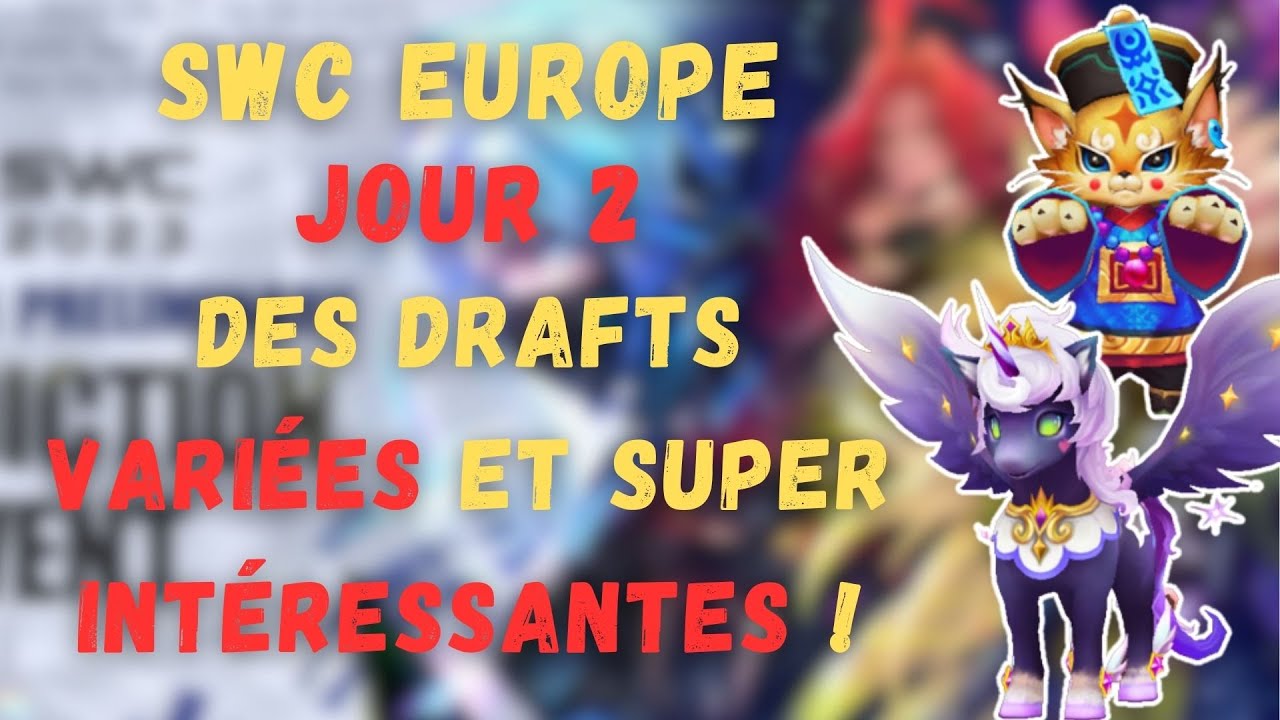 SWC EUROPE Jour 2 - L'EUROPE nous régale ! SUMMONERS WAR