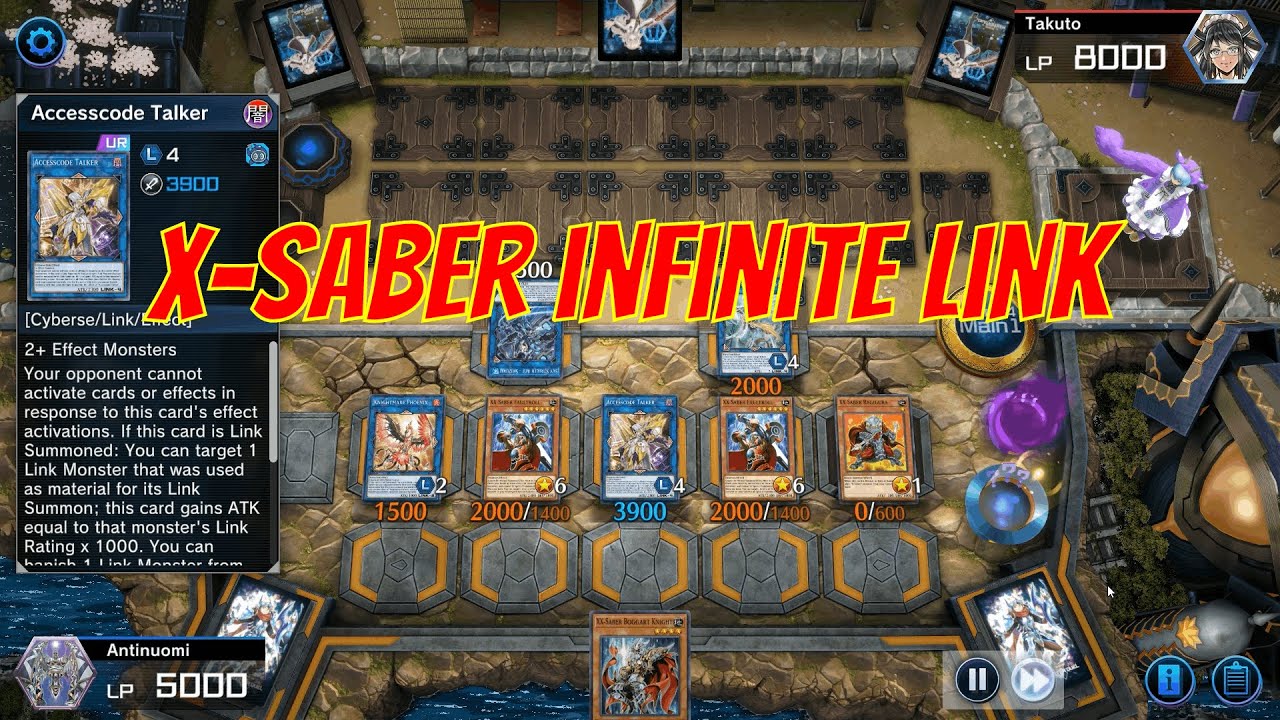 [Master Duel] X-saber Infinite Link Material