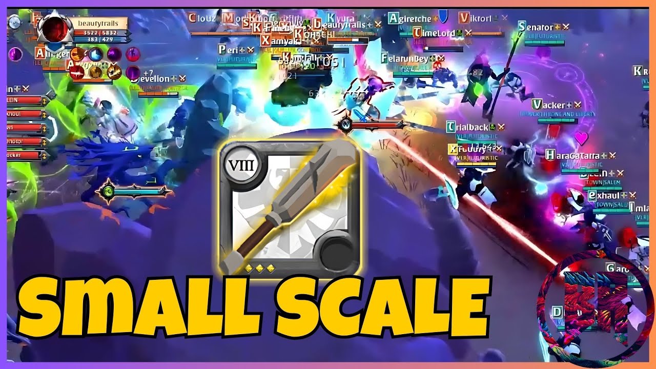 Albion Online Small Scale PvP | Bedrock Mace Pov