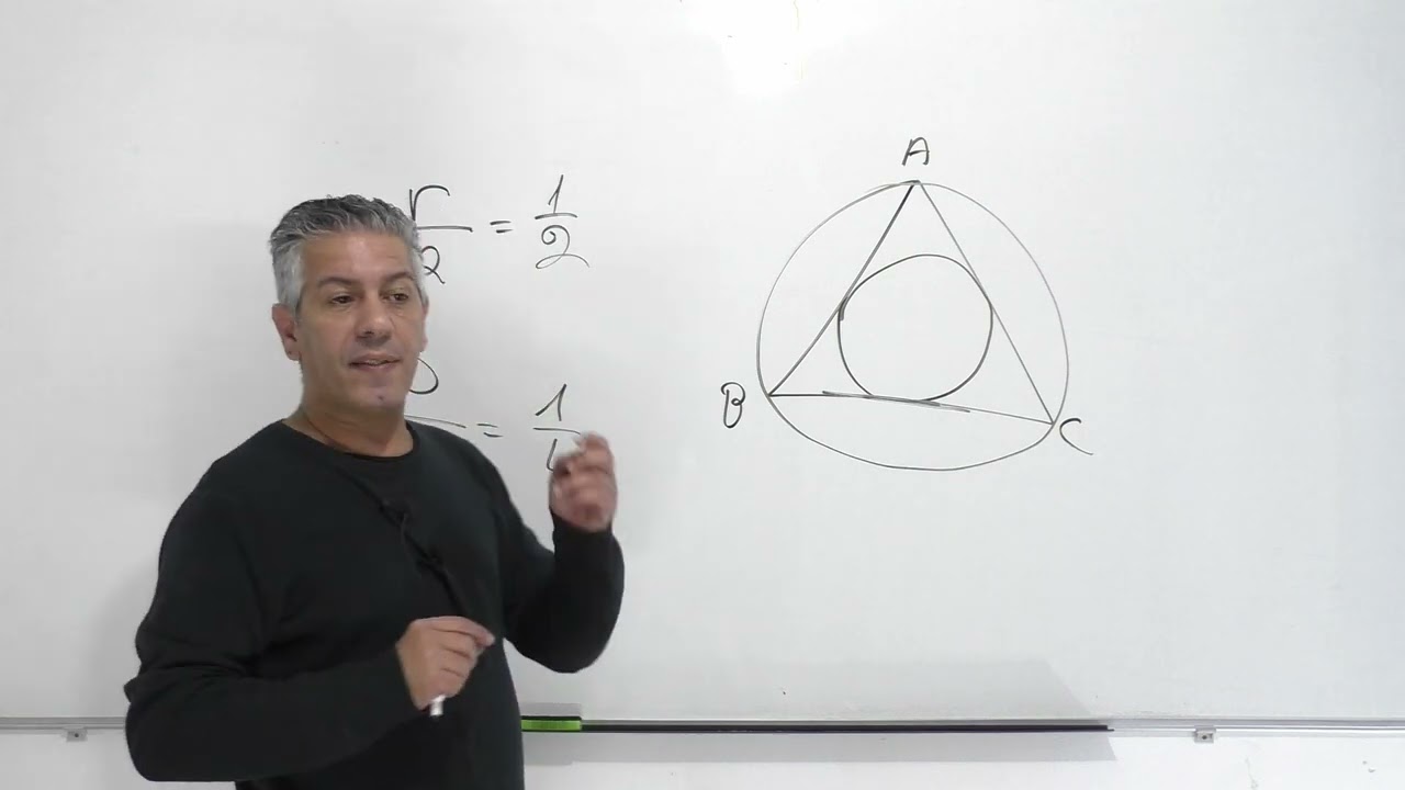 טיפ לפסיכומטרי-משולש שווה צלעות ,מעגל חוסם ומעגל חסום.