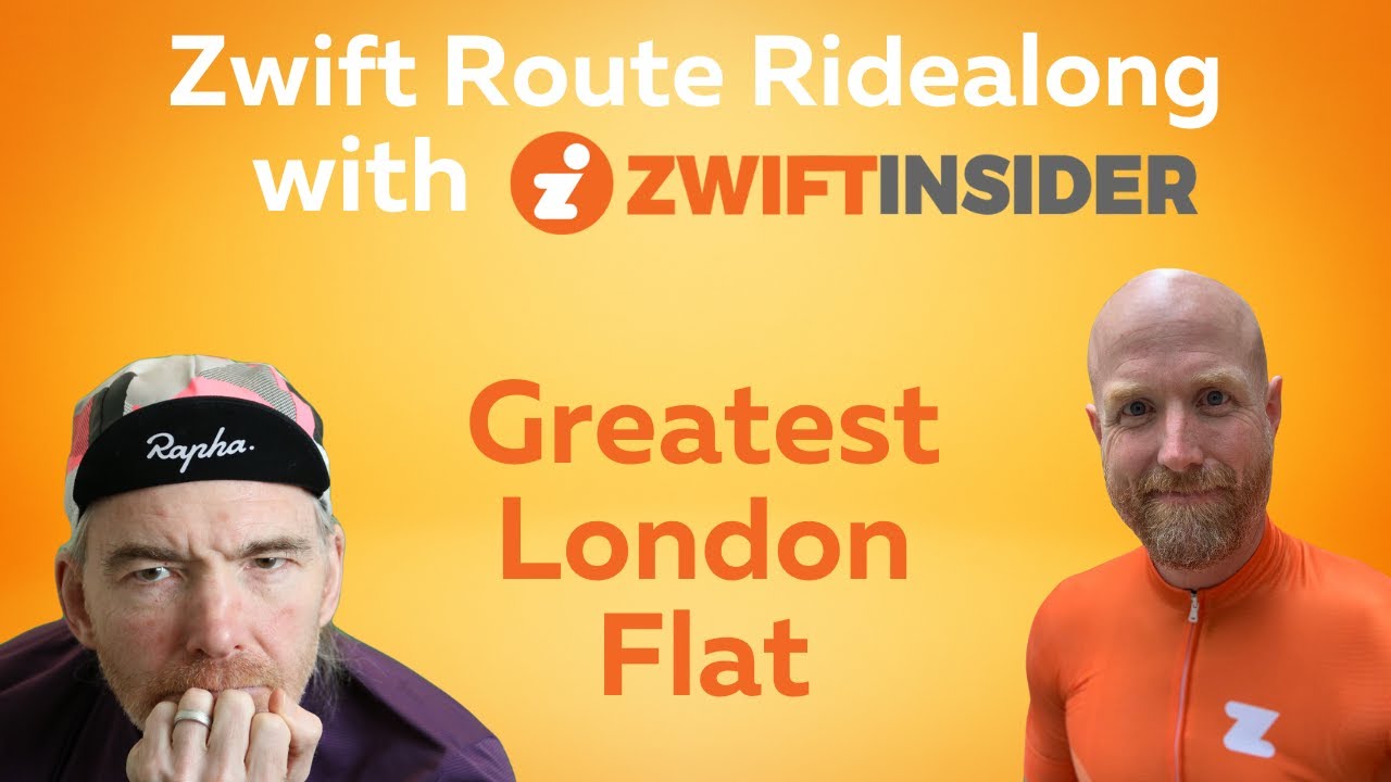 Route Ridealong with Zwift Insider on Greatest London Flat