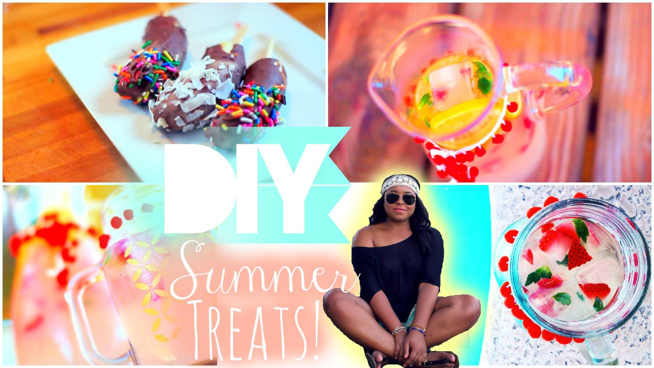 DIY Summer Treats & DIY Mason Jar| Quick and Easy!
