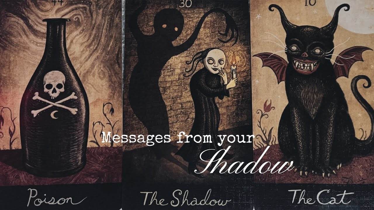 Messages from your Shadow☠️🖤 PICK A CARD TAROT