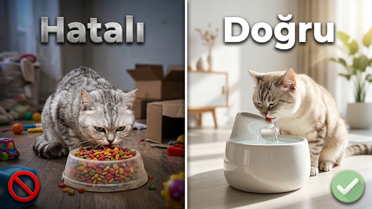 KEDİLERİN HAYATINI KISALTAN 13 BÜYÜK HATA