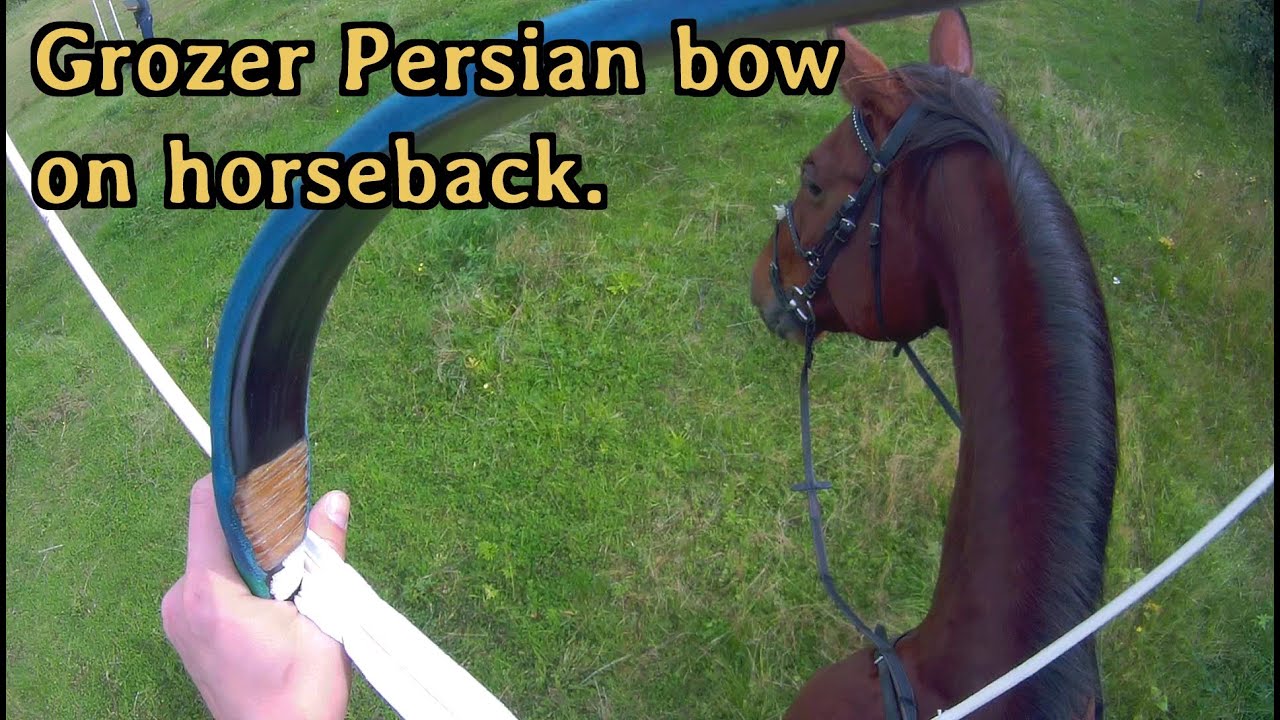 Introducing Grozer Persian bow on horseback