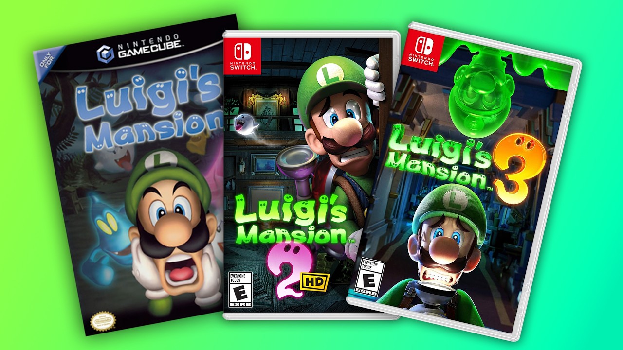 Рейтинг игр серии Luigi's Mansion