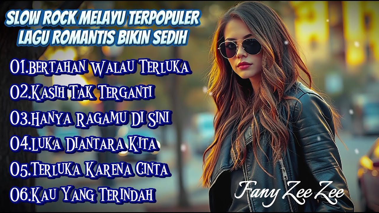 SLOW ROCK MELAYU LAGU ROMANTIS DAN SEDIH PALING MENYENTUH / LAGU POP MELAYU 