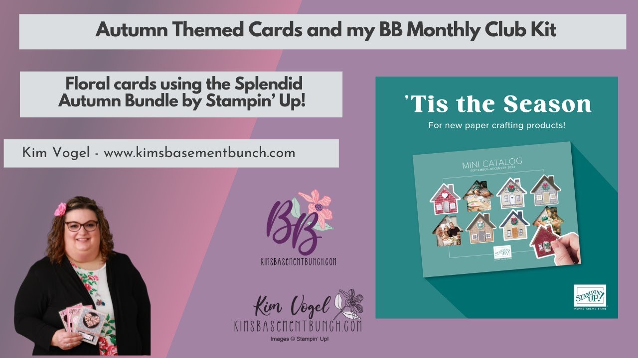 Autumn Themed Cards and my BB Monthly Club kit for September!
