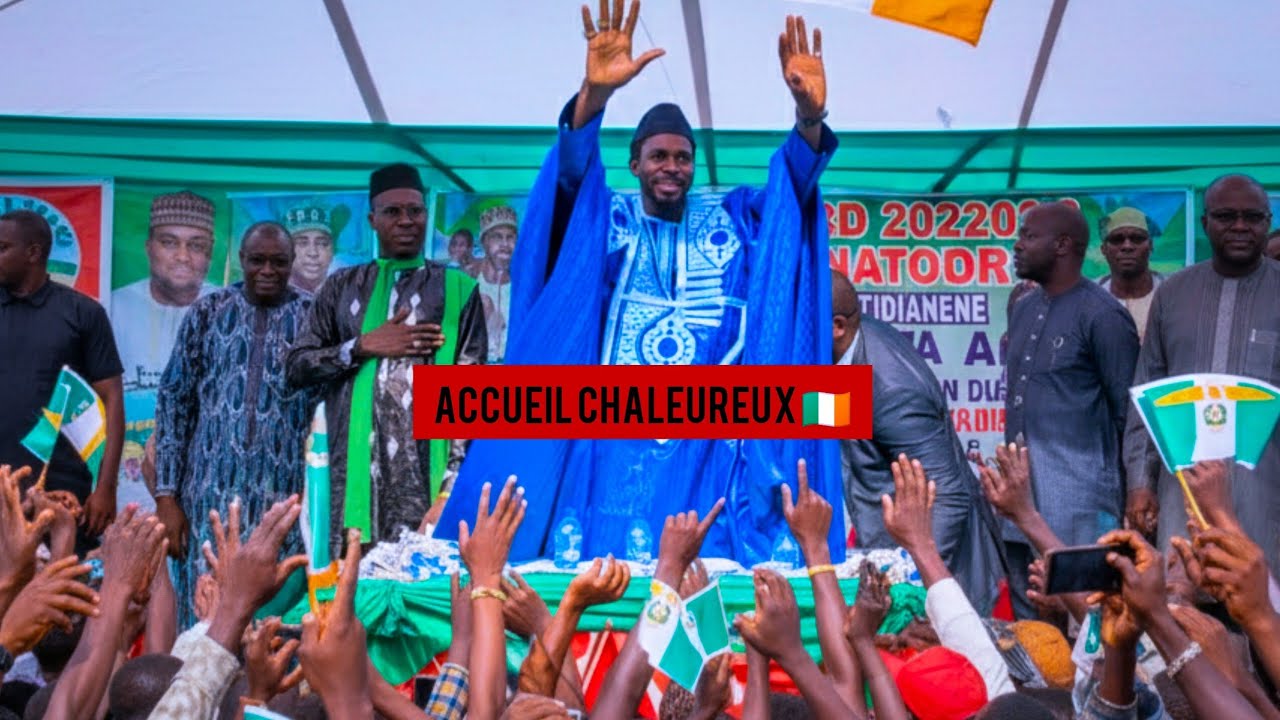 Accueil chaleureux de Chérif Ahmed Tidiane Haïdara à Korhogo, Côte d’Ivoire 08 février 2026  