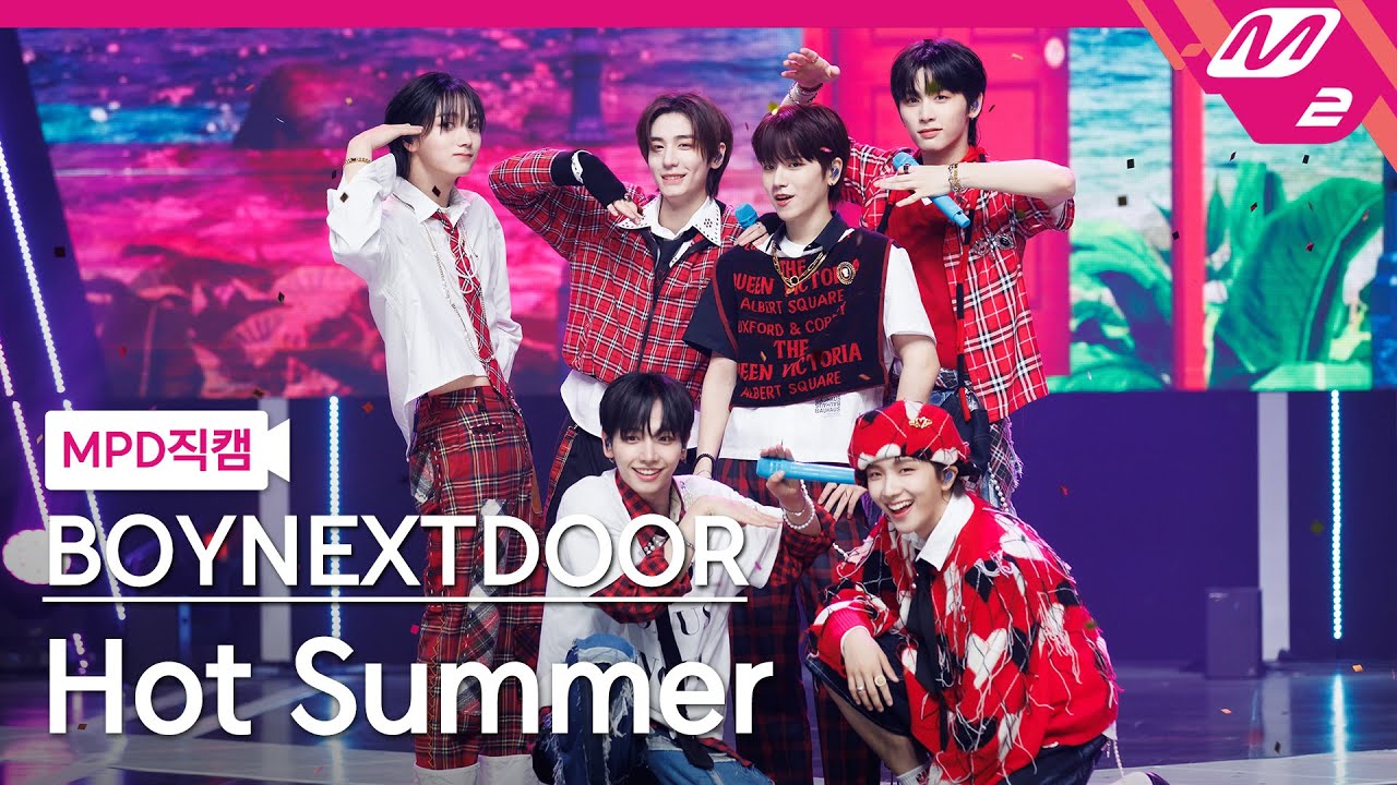 [MPD직캠] 보이넥스트도어 직캠 8K 'Hot Summer' (BOYNEXTDOOR FanCam) | @MCOUNTDOWN_2023.7.13