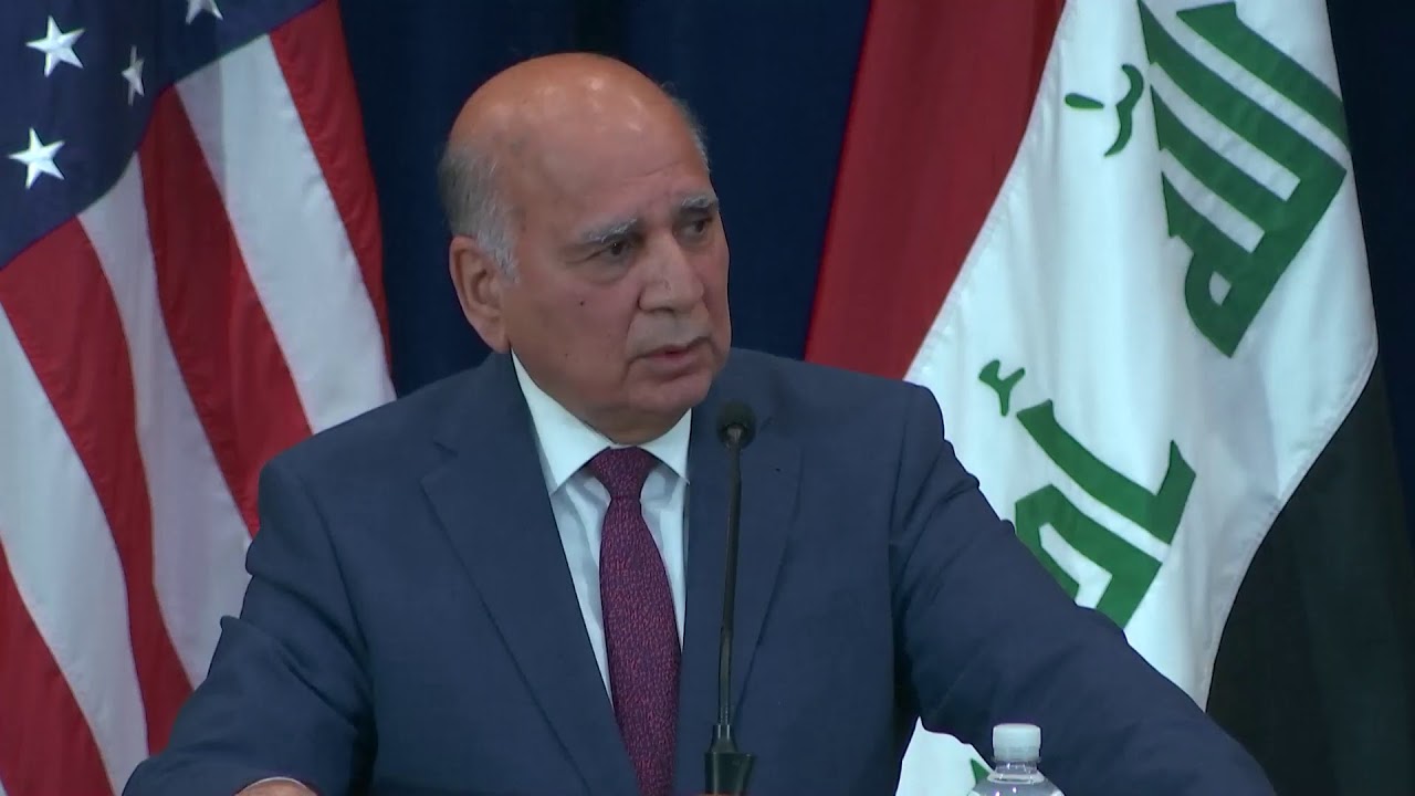 LIVE: U.S. Secretary of State Mike Pompeo and Iraqi Foreign Minister Fuad Hussein speak