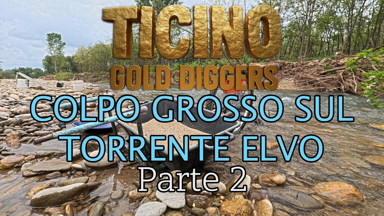 Colpo grosso sul torrente Elvo (parte 2 - Quanto oro!)