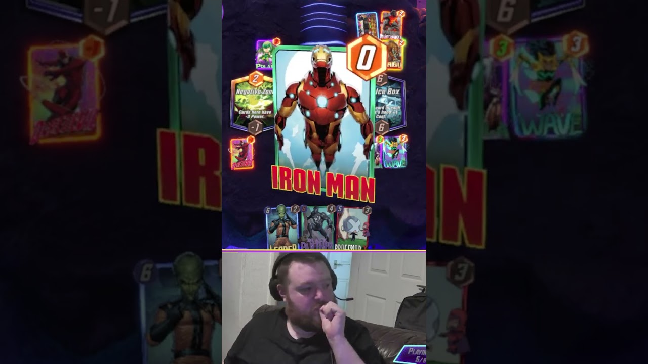 Iron Lad Cosplays As Prof X Marvel Snap Shorts