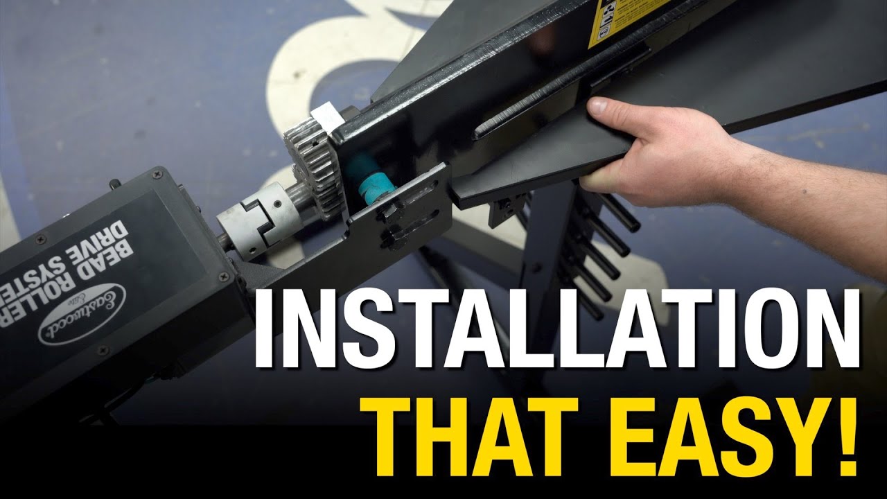 The BEST Solo Bead Rolling Combo: Bead Roller Table + Drive Motor EASY INSTALL! Eastwood