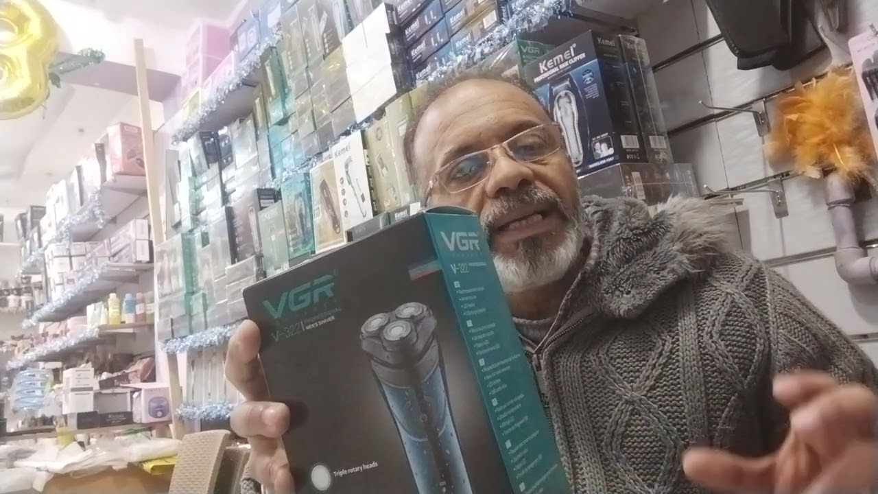 مواصفات vgr322 تلاثية الرؤوس الدقن مختلفة الاتجاهات @غاوى حلاقه