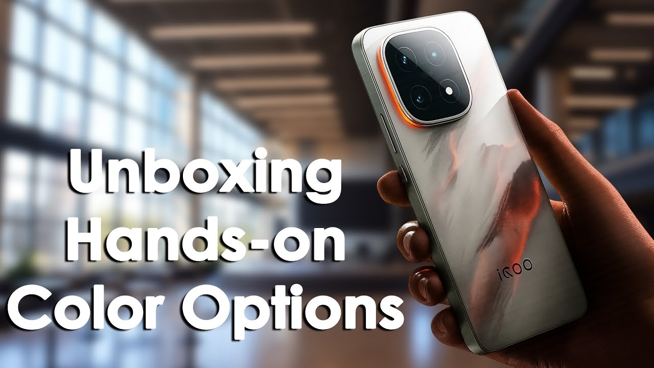 IQOO 15 Unboxing, Hands on , Colors Options Reveled