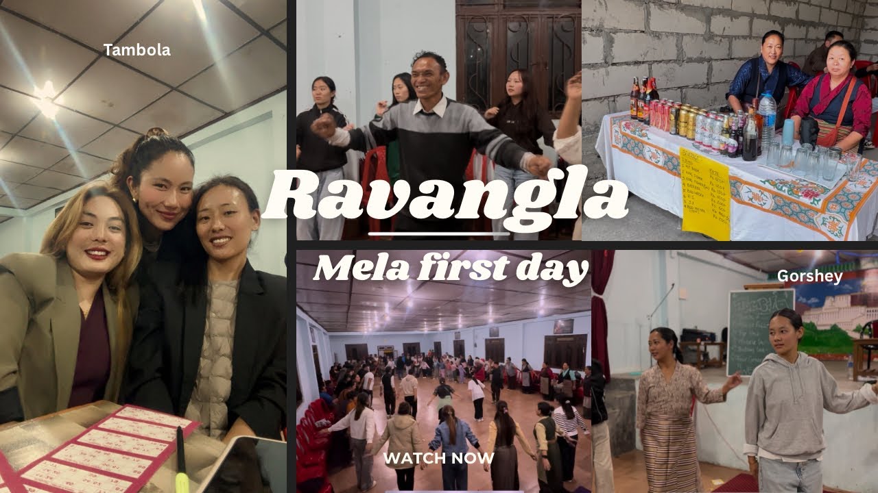 RAVANGLA MELA 1st DAY🎊🎏 🤩|| 💵TAMBOLA || GORSHEY || GAMES || RAVANGLA VLOG|| SIKKIM VLOG 🏔️||.