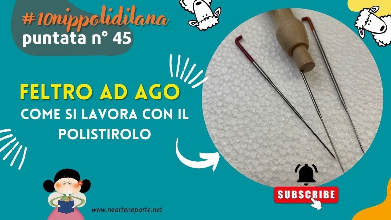 Come lavorare la lana cardata su polistirolo