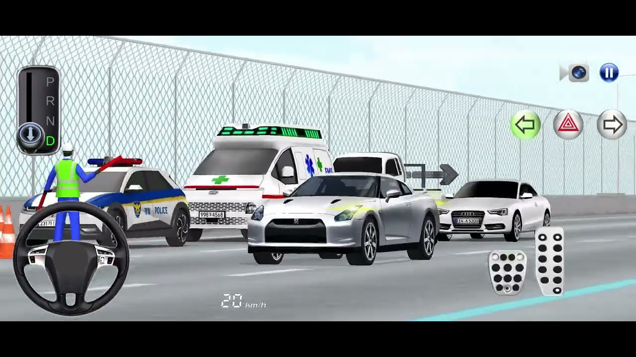New Black Nissan GT Car in Racing Track Garage 3D Driving Class New Update 2026-Android ios gameplay