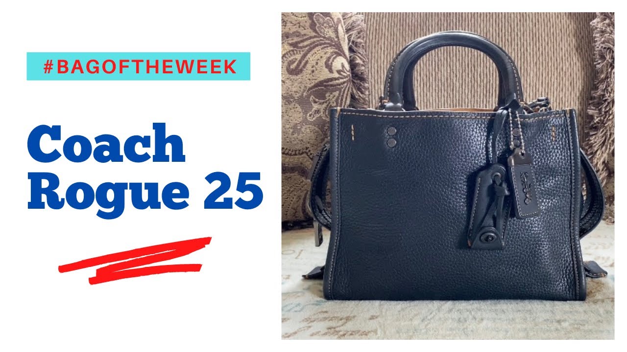 #BagOfTheWeek | Coach Rogue 25 | What’s In My Bag | Wear and Tear after 3 Years